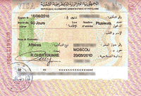 Алжирская виза