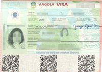 Ангольская виза